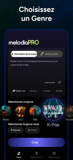 Capture d'écran de Melodia - Créateur De Musique sur iPhone 3