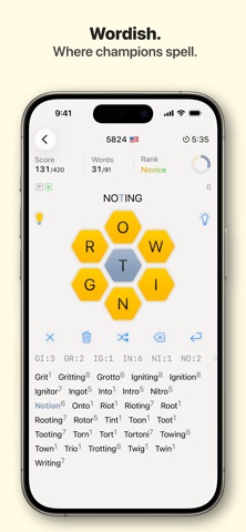 Wordish: Word Puzzle Screenshot 1 of 8