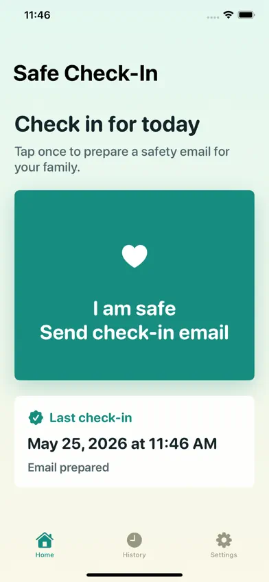 Safe Check-In: Safety Monitor screenshot 1