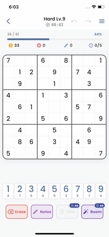 SudokuNumLogic Screenshot 3 of 6
