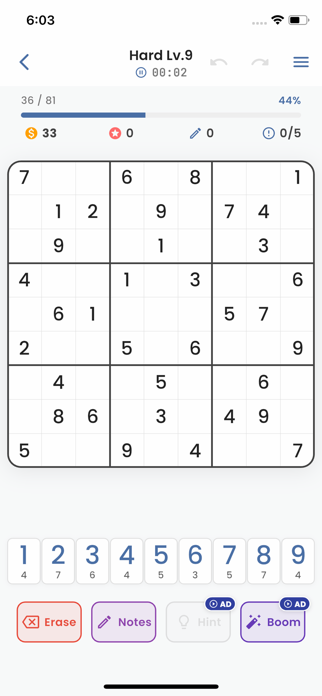 SudokuNumLogic Screenshot 3 of 6