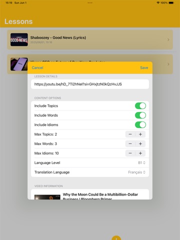 App screenshot