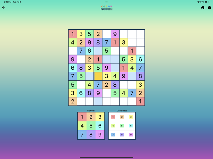 Color Sudoku Pro