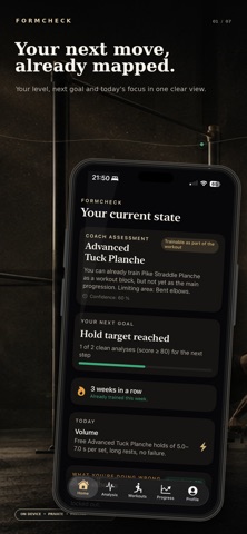 FormCheck: Calisthenics Coach Screenshot 1 of 7