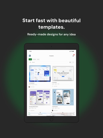 AI App Builder: AppForceStudio iPad screenshot