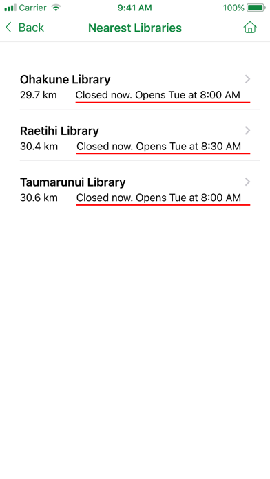 Ruapehu District Libraries Screenshot