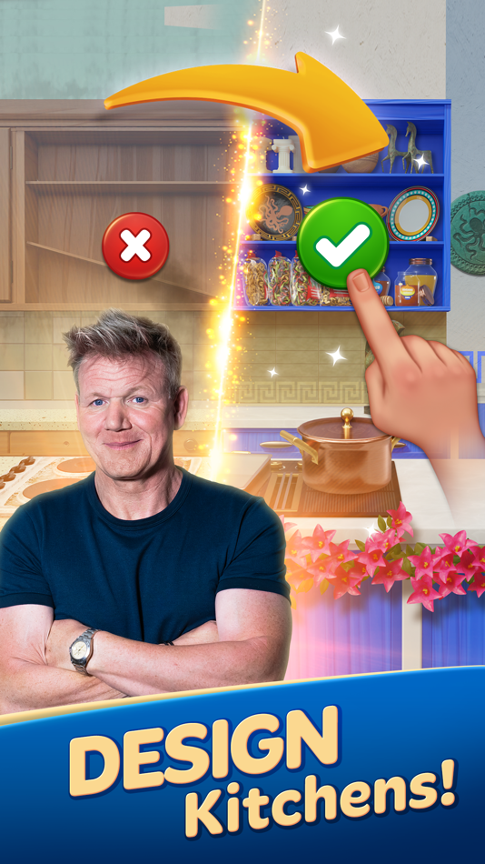 #7. Gordon Ramsay: Chef Blast (iOS) 由: Outplay Entertainment Ltd
