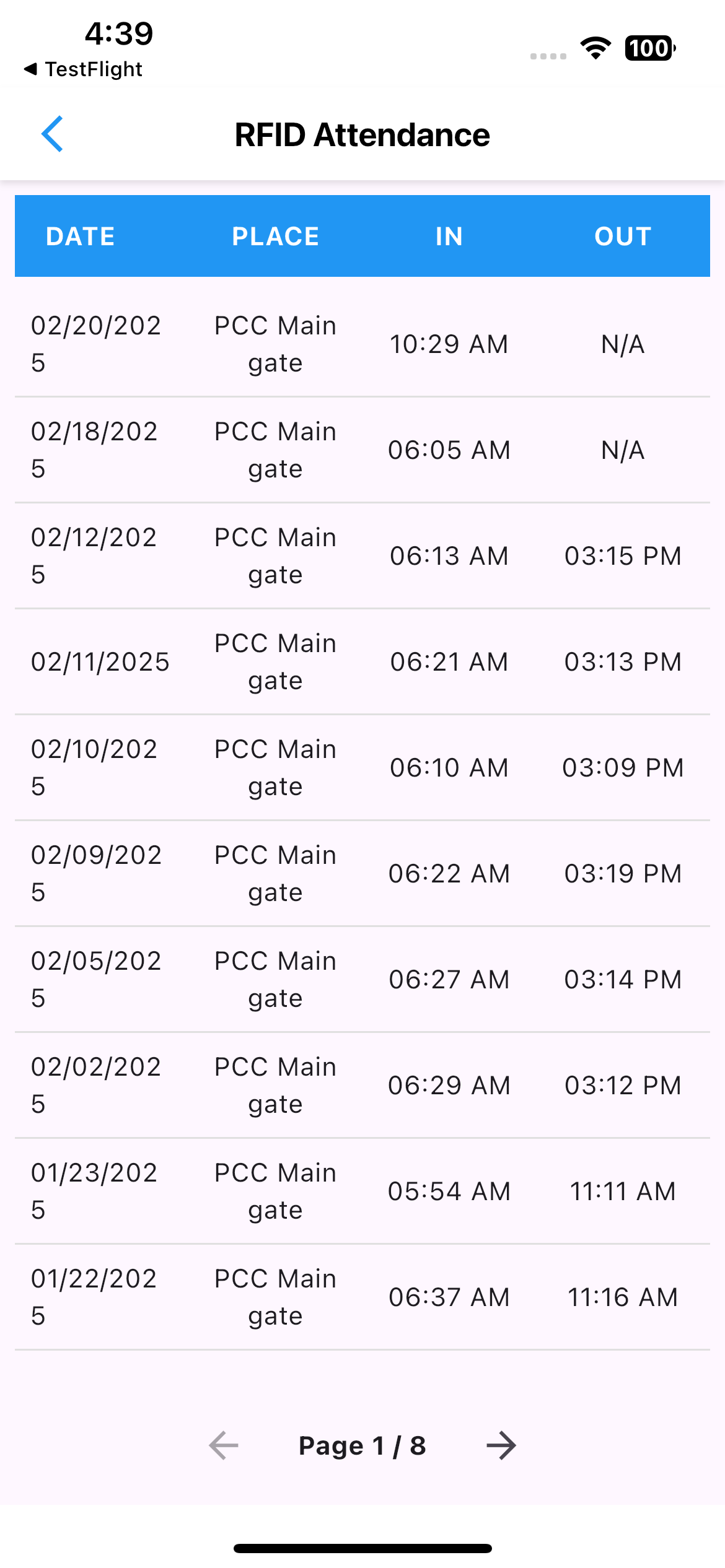 PCC School Mobile screenshot 5