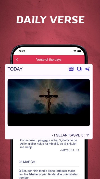 Albanian Bible - offline Screenshot