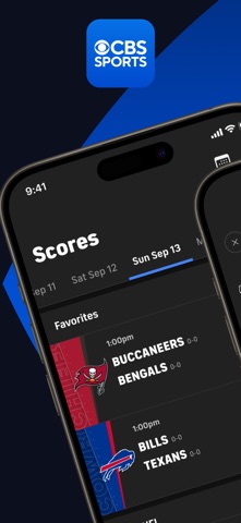 CBS Sports: Live Scores & News app screenshot