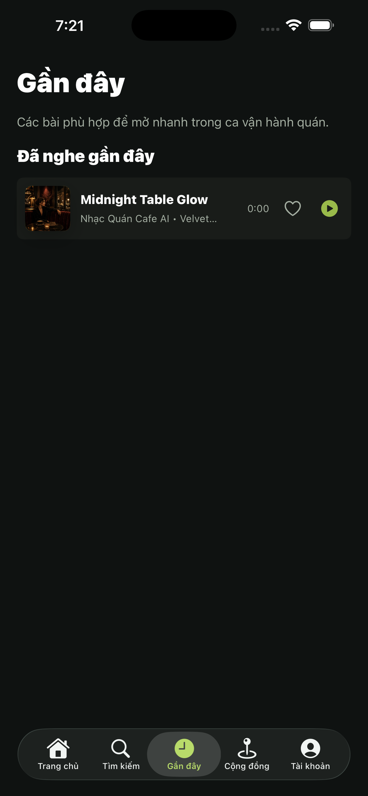 Nhạc Quán Cafe screenshot 4