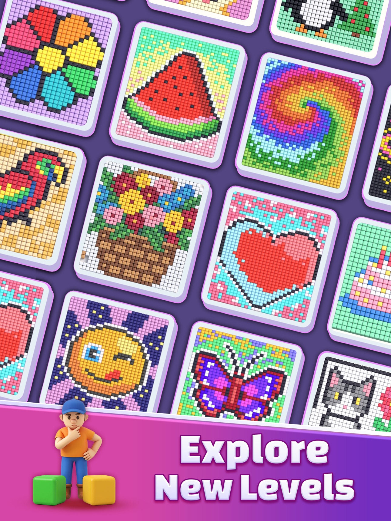 Screenshot 12 of Pixel Hunt: Truck Flow Puzzle