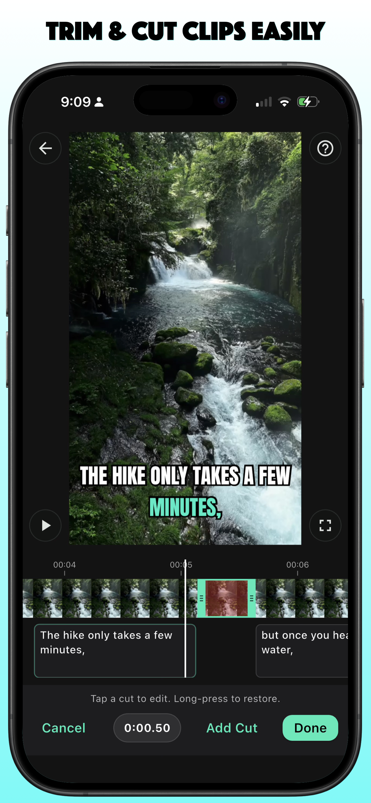 Verbatim: Video Editor screenshot 3