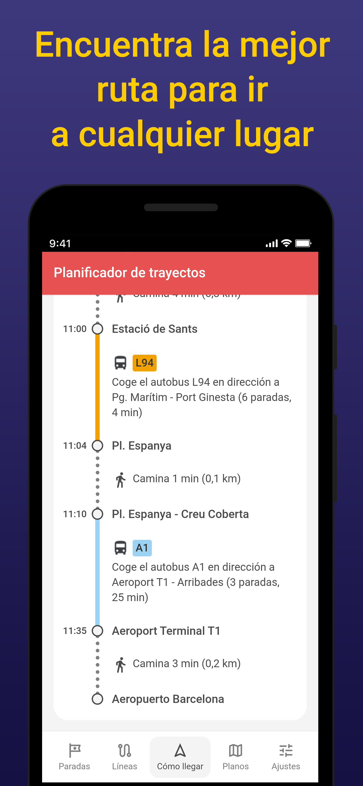 Barcelona Bus Metro Transporte
