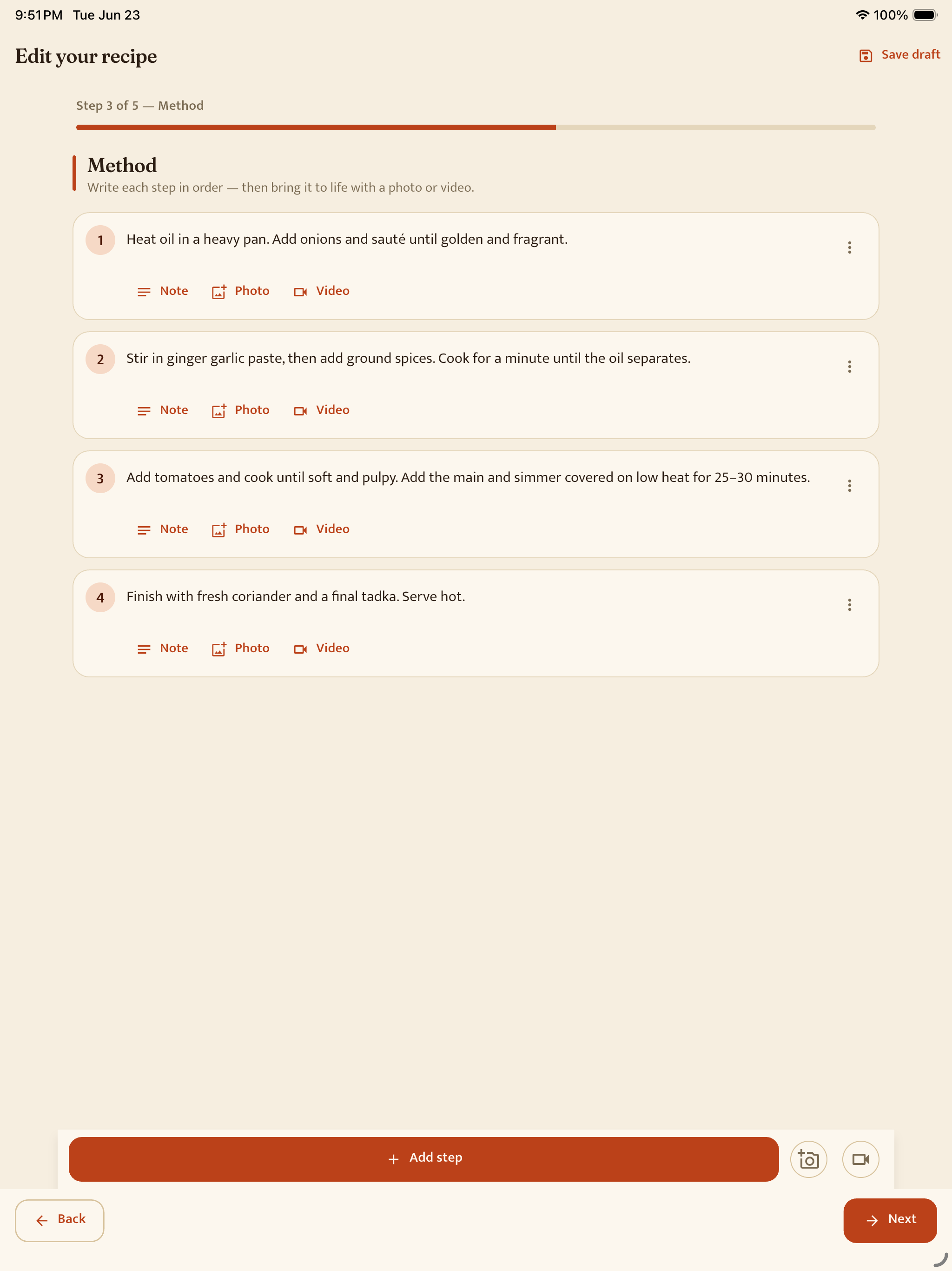 MSM Kitchen screenshot 6