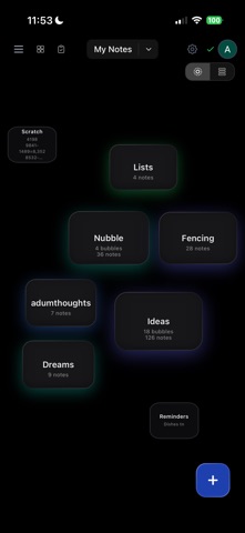 Nubble Notes: Mind Map & Ideas Screenshot 1 of 4