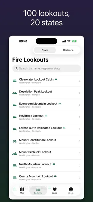 Fire Lookouts: Towers & Map screenshot 3