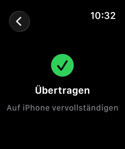 Apple Watch screenshot