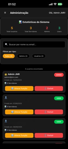 JMR Monitoramento screenshot