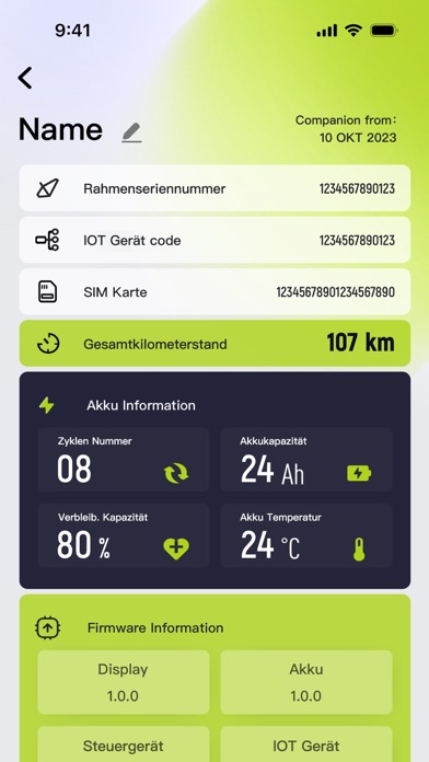 Deruiz Ebike Screenshot