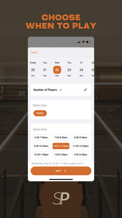 Sunset Padel Screenshot