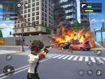 Gangland: Polygon City iPad screenshot
