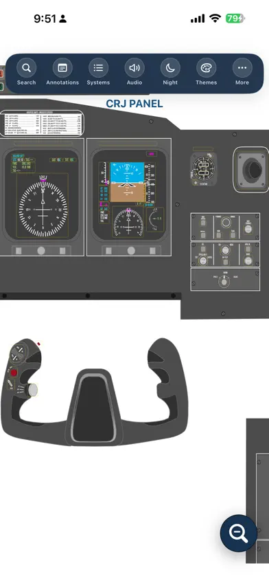 CRJ Virtual Panel screenshot 3