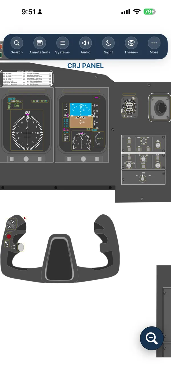 Screenshot #3 pour CRJ Virtual Panel