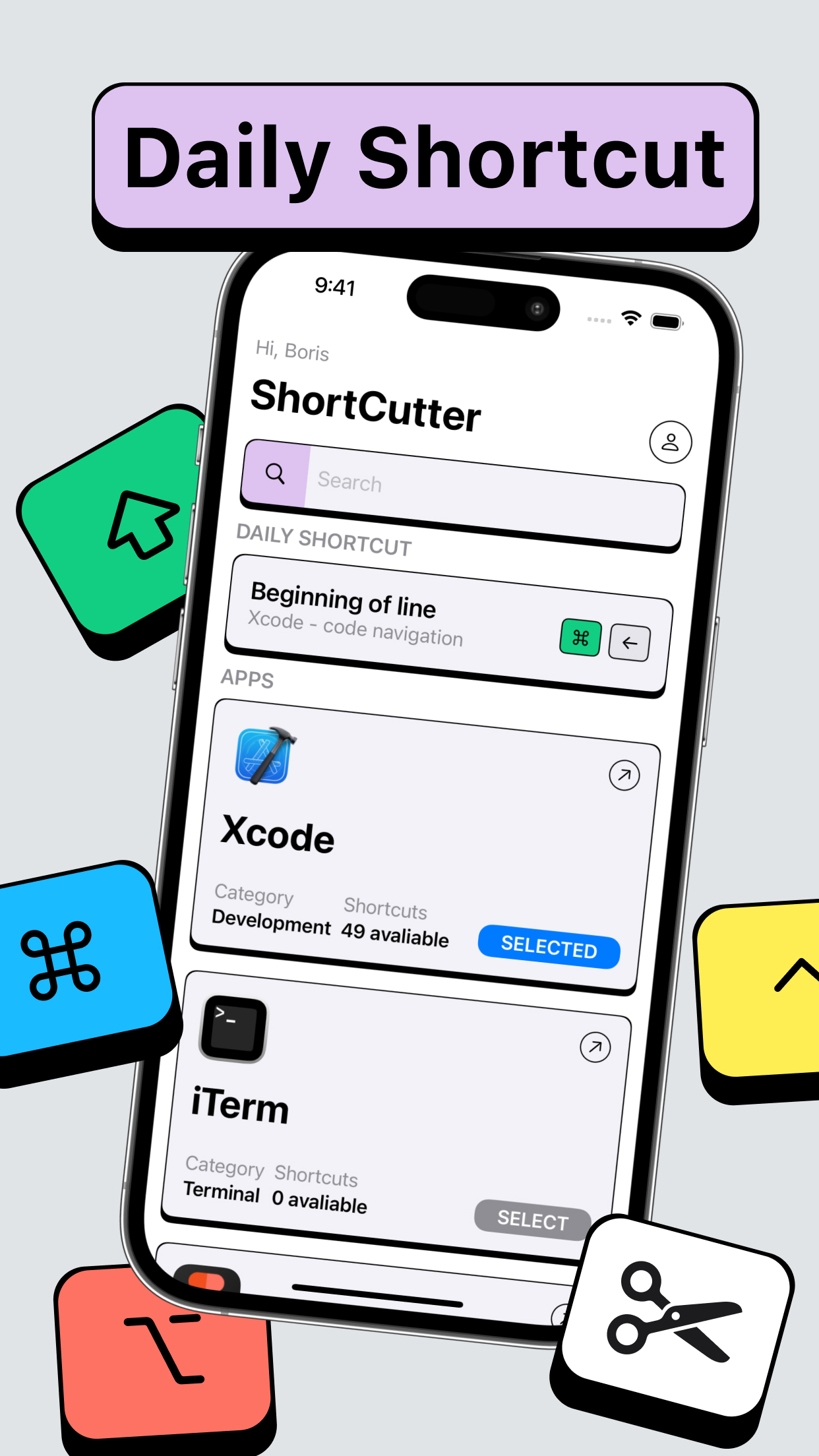 ShortCutter - Daily hot key