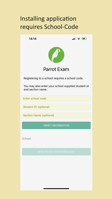 App screenshot