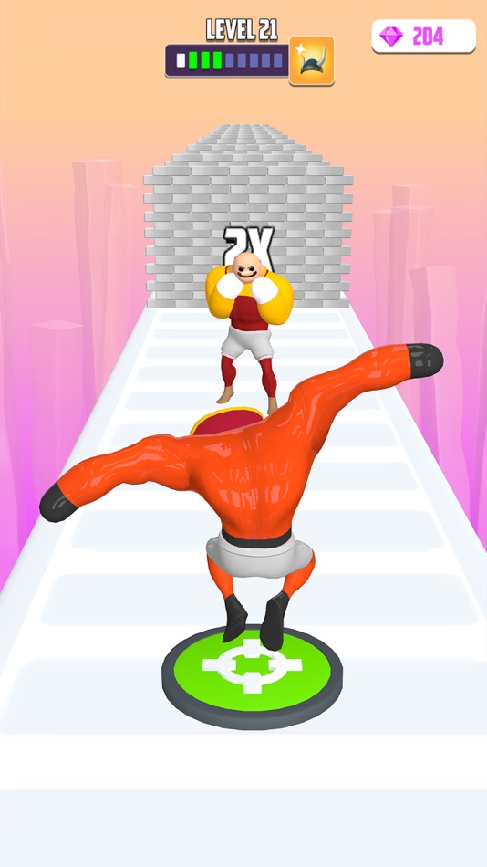 #6. Big Man Runner Game (iOS) 由: Awon Haider Naqvi