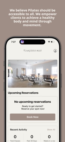 Flow Pilates East screenshot