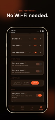 PomoTask: Focus & Study Timer Screenshot 5 of 6