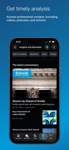Schwab Mobile screenshot