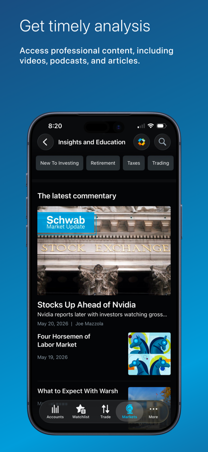 Schwab Mobile App Store screenshot 6