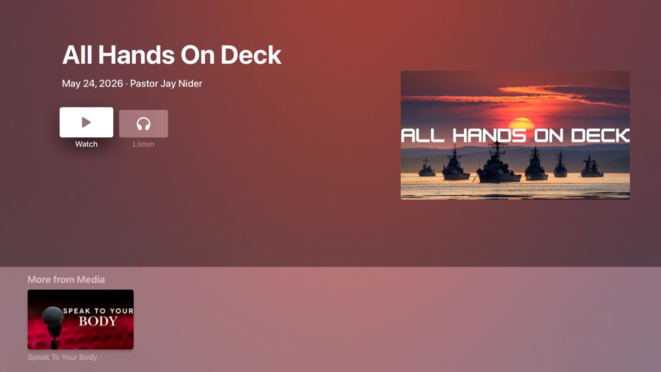 Apple TV screenshot