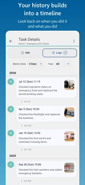 Recurring Task Log - LoopLog screenshot 4