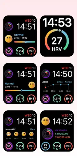 Capture d'écran de StressLess: AI Stress Tracker sur iPhone 4