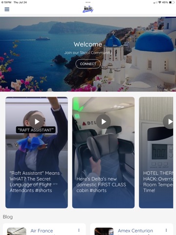 The Miles Academy iPad screenshot