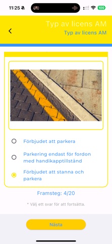 Körkorttesten - Körkort i SE iPhone screenshot