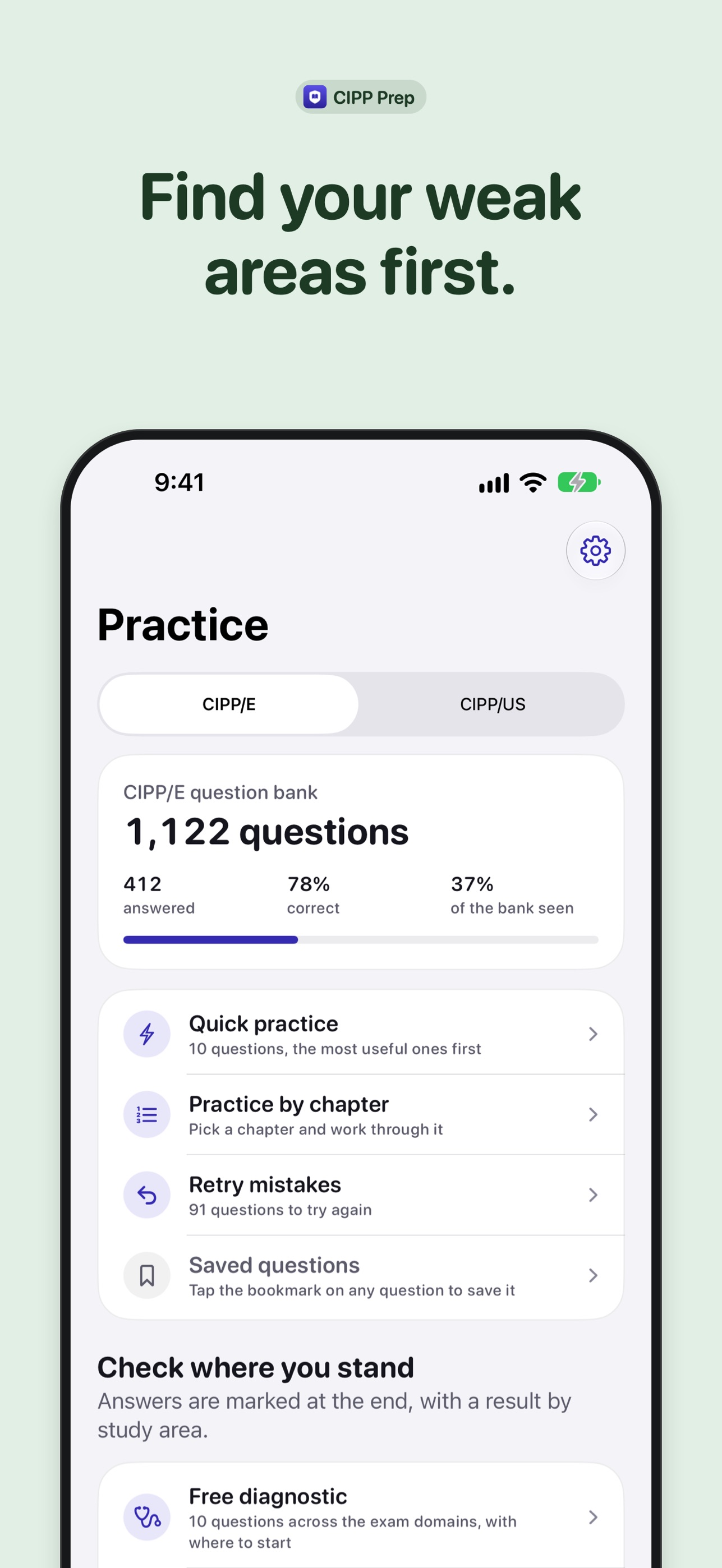 Screenshot 4 of CIPP Prep: CIPP/E and CIPP/US
