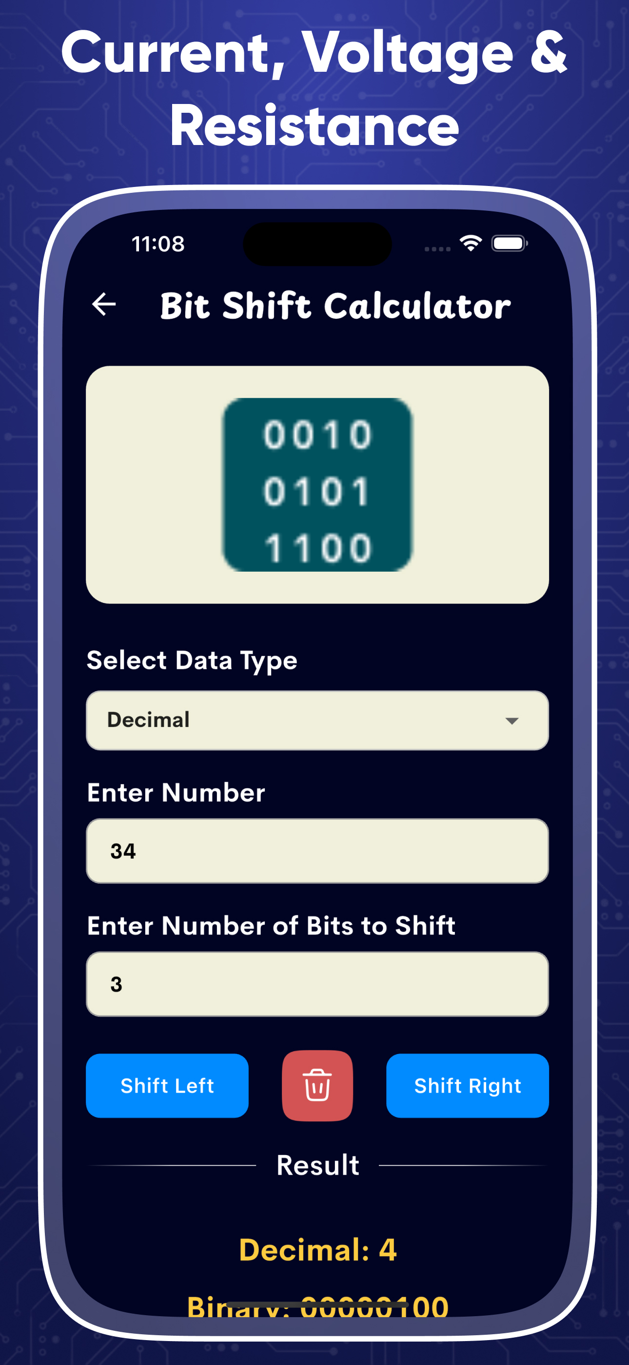 Electric circuit calculator