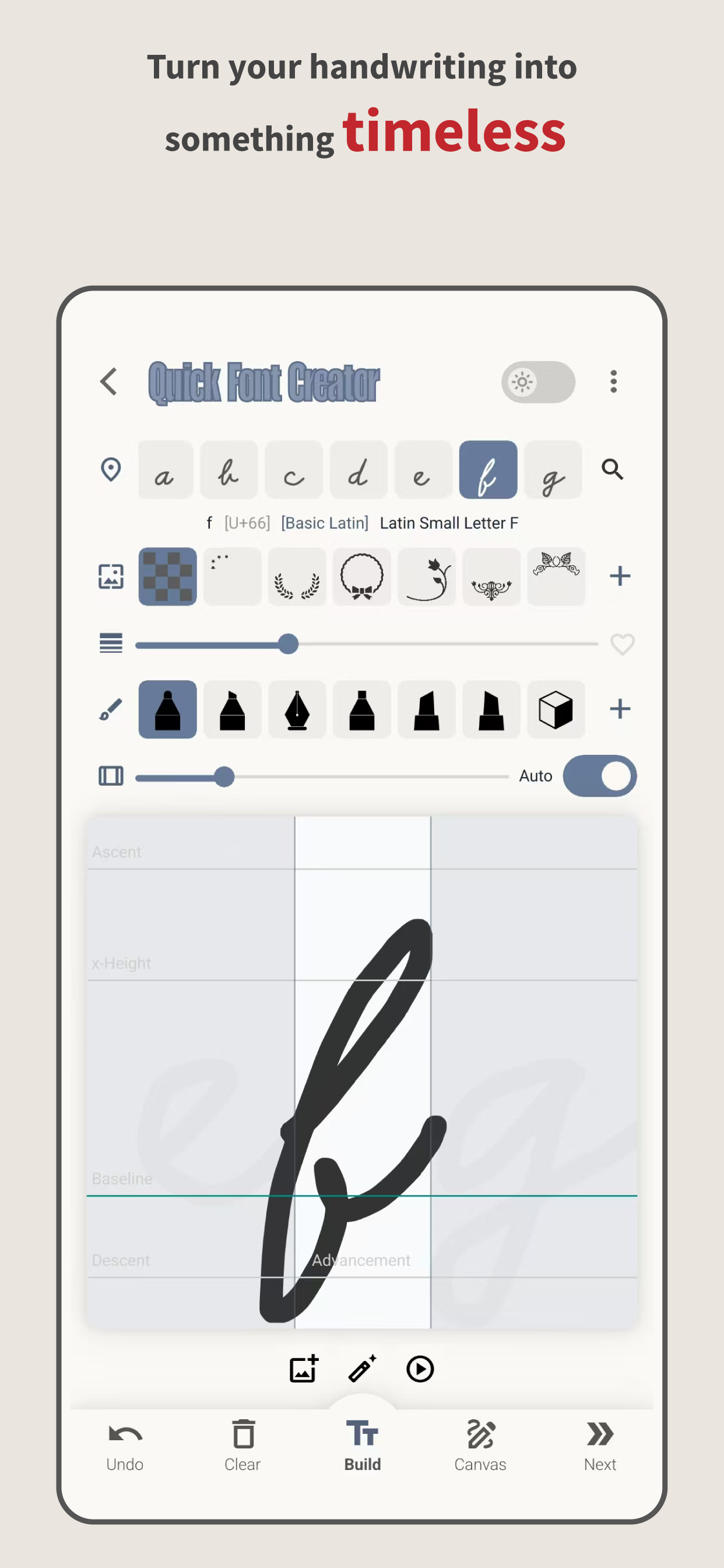 Quick Font Creator screenshot 3