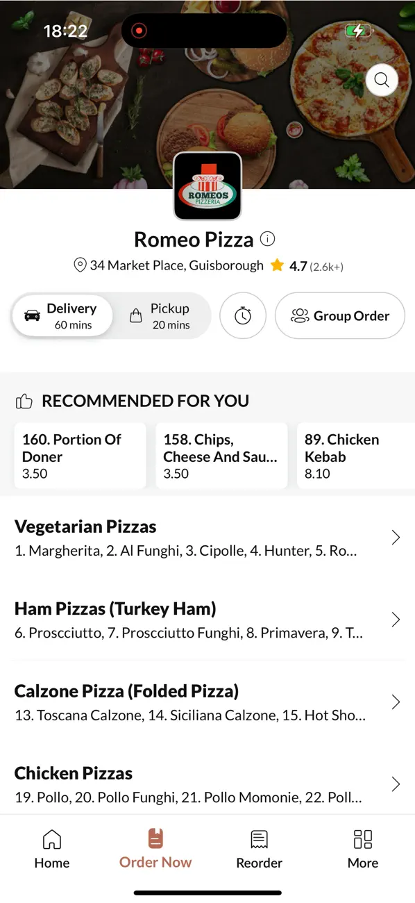 Screenshot #2 pour Romeo Pizza