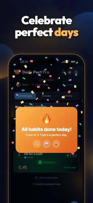 Daily Pact - Habit Tracker screenshot 4