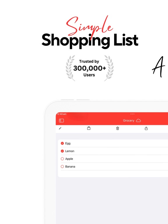 Screenshot #4 pour SIMPLE Liste de Courses: To Do