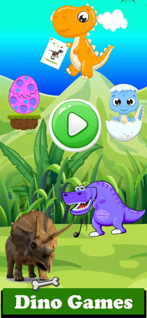 Dino Fun - Dinosaurs! - Games App | MWM