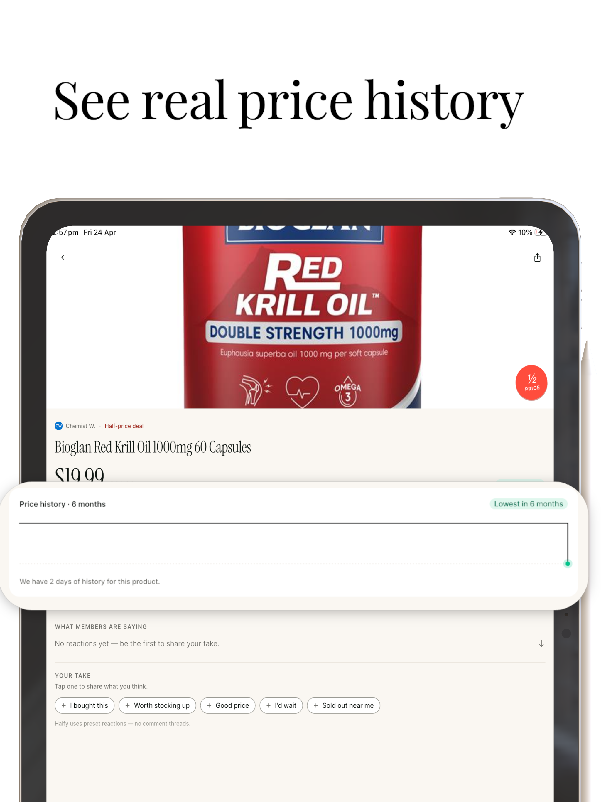 Halfy: Half-Price Groceries