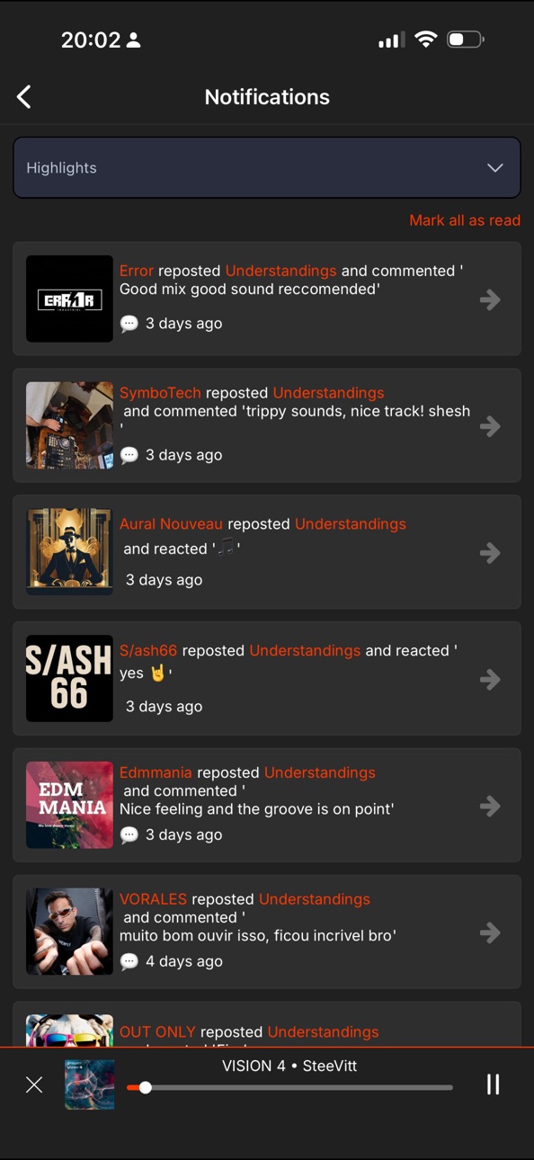 iPhone screenshot