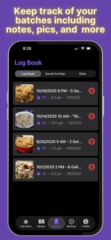 Jambalaya Calculator screenshot 6 of 10